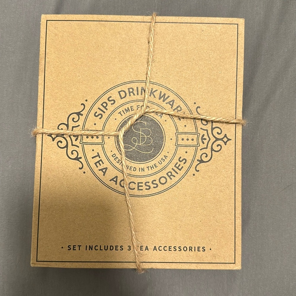 Tea Accessories Book Box